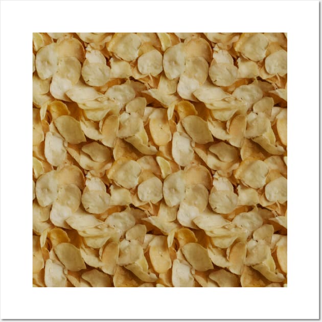 Chips Pattern Wall Art by Patternz